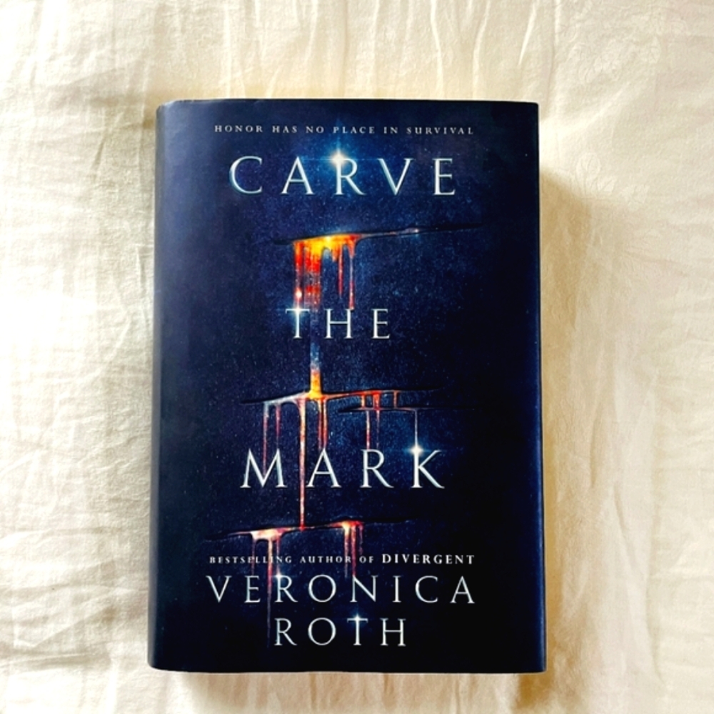 Carve the Mark by Veronica Roth Hardcover Like New YA Sci-Fi Fantasy Space Opera